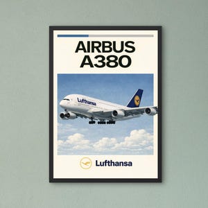 Lufthansa plane - Etsy 日本