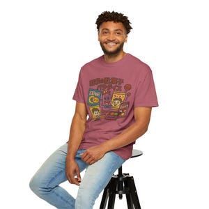 Retro Snack Paradise Unisex T-Shirt, Vintage Graphic Tee, Nostalgic Apparel, Gift for Food Lovers, Unique Streetwear
