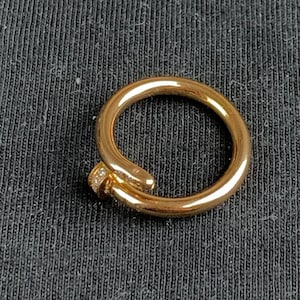 Cartier 18k Rose Gold Ring