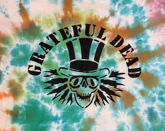 Hand-Dyed Grateful Dead Inspired Tie Dye Shirt - SWIRLEY - Size M