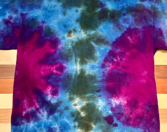 Hand-Dyed Tie Dye Shirt - GEMINI - Size L