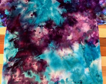 Hand-Dyed Tie Dye Shirt - HAZE - Size L