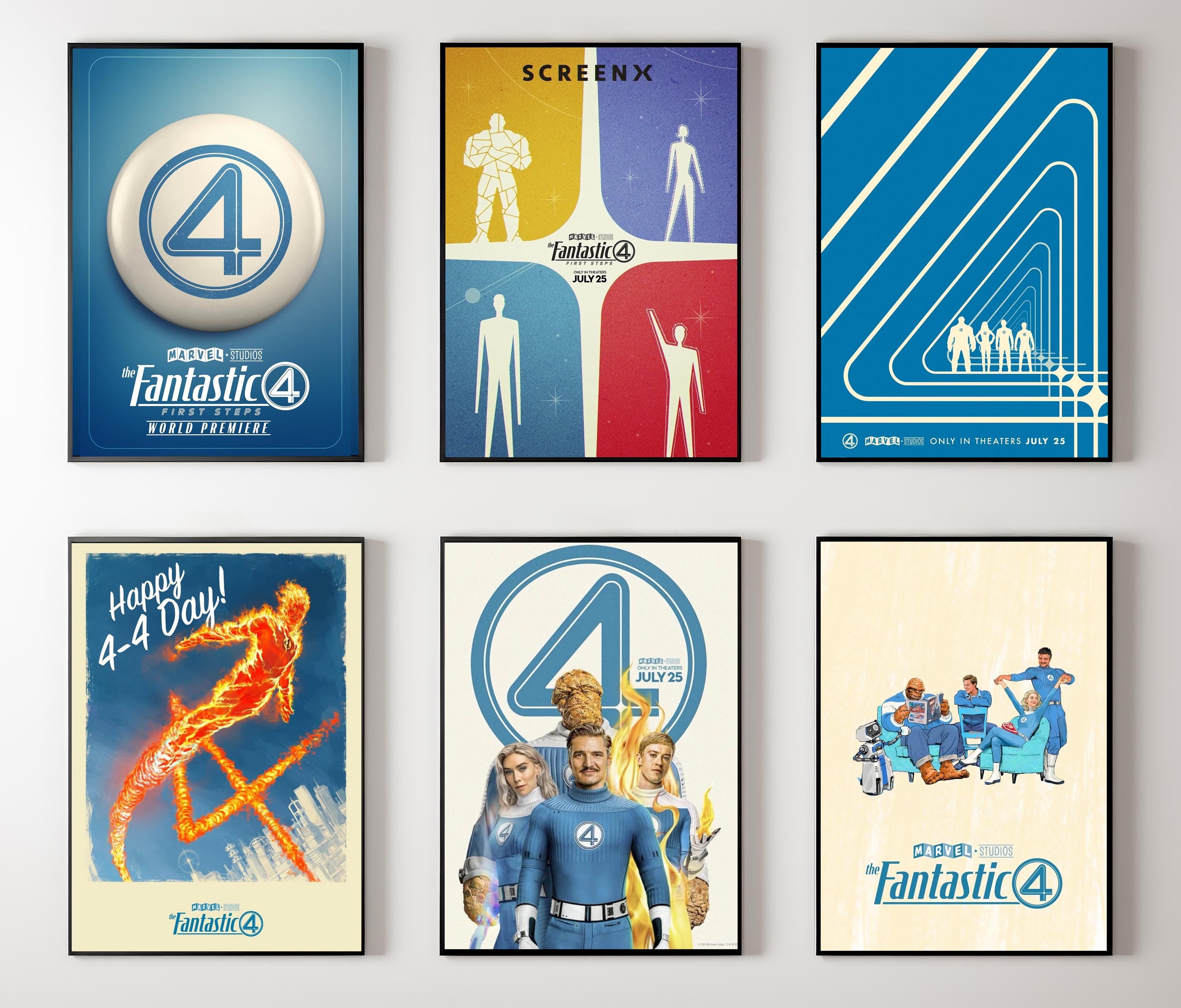 Fantastic Four Poster - Etsy