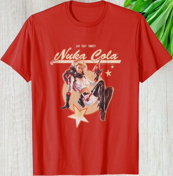 Fall Out Inspired Shirt, Videogames Fans Custom Gift Vintage Graphic Tee, Gaming Nuka Cola Personalized Gift For Gamers Unisex T-Shirt