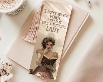Spicy Romance Bookmark PNG, Printable Smut Bookmark For Women