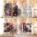 Romantasy Glass Can Wrap PNG | Dark Romance Sipper Glass Design | 16oz Libbey Sublimation Wrap | Fantasy Bookish PNG, Gothic Book Lover Gift product logo