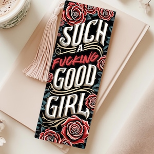 Dark Romance Smut Lesezeichen PNG & Printable PDF | Lustiges Lesezeichen | Spicy Buch Zubehör | Geschenk für Leser | Romantasy Bookish Merch