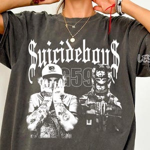 Comfort Colors Suicideboys GreyDay 2025 Tour Shirt, Vintage Suicideboys Merch, Ruby da Cherry and Crim Tee, G59 Shirt, Suicideboys Shirt