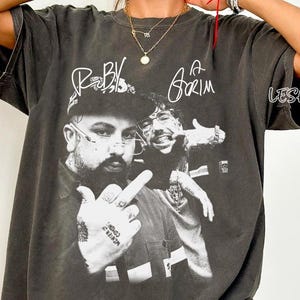 Vintage Suicideboys GreyDay 2025 Tour Shirt, Suicideboys G59 Merch Ruby da Cherry and Crim Shirt, G59 Shirt, Suicideboys Shirt, B&W Tee