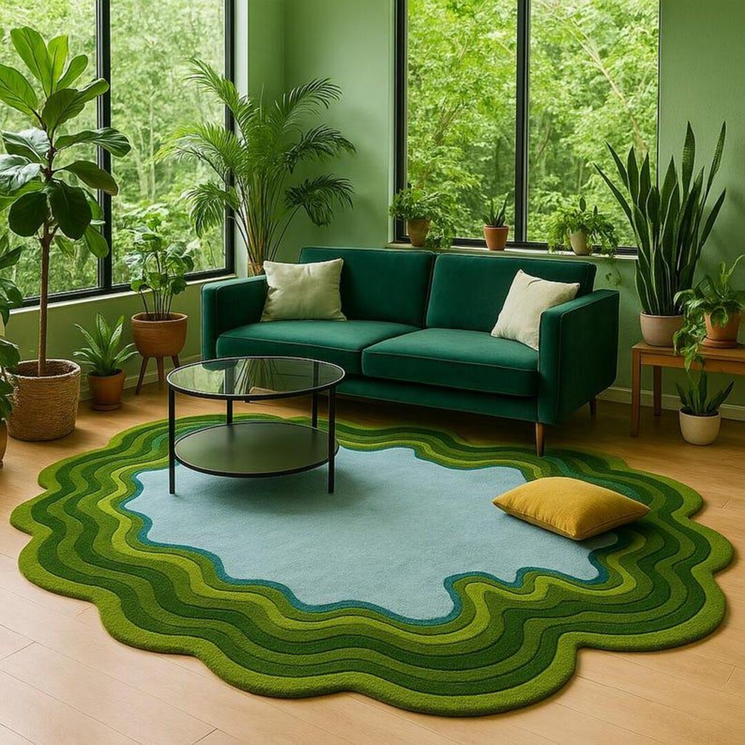 Hand-tufted Modern Wool Rug With Cotton Backing – Stylish & Durable - Etsy