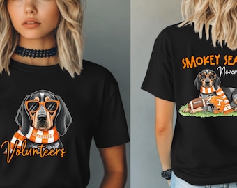 Smokey Tennessee Volunteers Dog Design, Sublimation PNG (Digital Download)