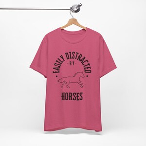 Horse Girl T-Shirt, Equestrian Tee, Animal Lover Shirt, Farm Life Top, Equine Apparel