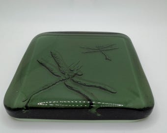 Dragonfly Glass Paperweight