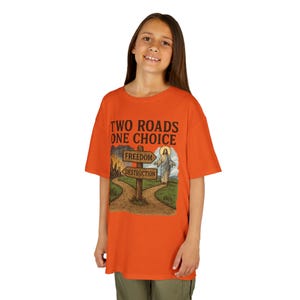 Faith Based Kids Tee: Inspirational Christian T-Shirt, Adventure Graphic Design