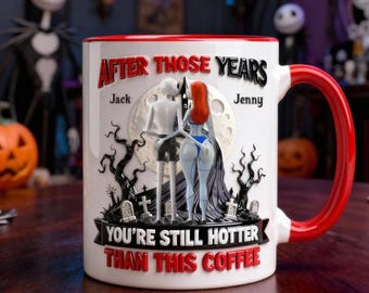 Naughty Couple Coffee Mug 3D Embossed Personalized Funny Romantic Gift