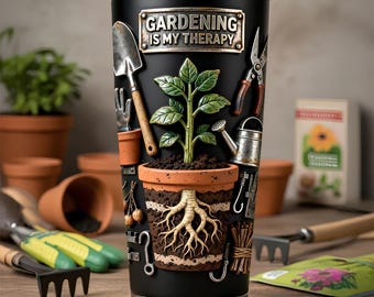 Gardening Personalized 20oz Tumbler Garden Lover Gift