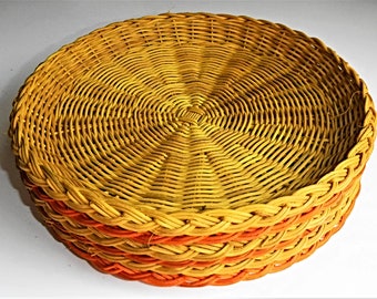 Wicker plate holder | Etsy Wicker plate holder | Etsy