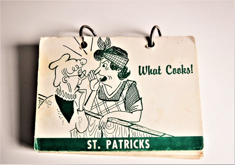 Vintage What Cooks Cookbook  St Patricks Parish Vintage image 0