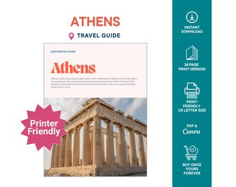 Athen Reiseführer | Städtetrip-Planer zum Ausdrucken (PDF)