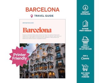 Barcelona Travel Guide | 4-Day Itinerary, Spain (Printable PDF)