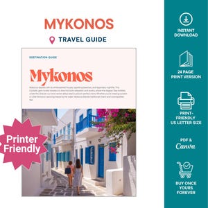 Mykonos Reiseführer | Stadtführer | Griechenland Urlaubsplaner | Digital Travel Download | Kykladen-Reise
