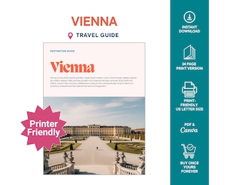 Vienna Travel Guide | Austria Itinerary Planner (Digital Download)