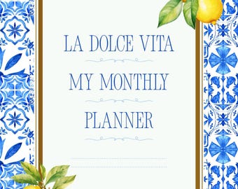 La Dolce Vita - Mi Planificador Mensual