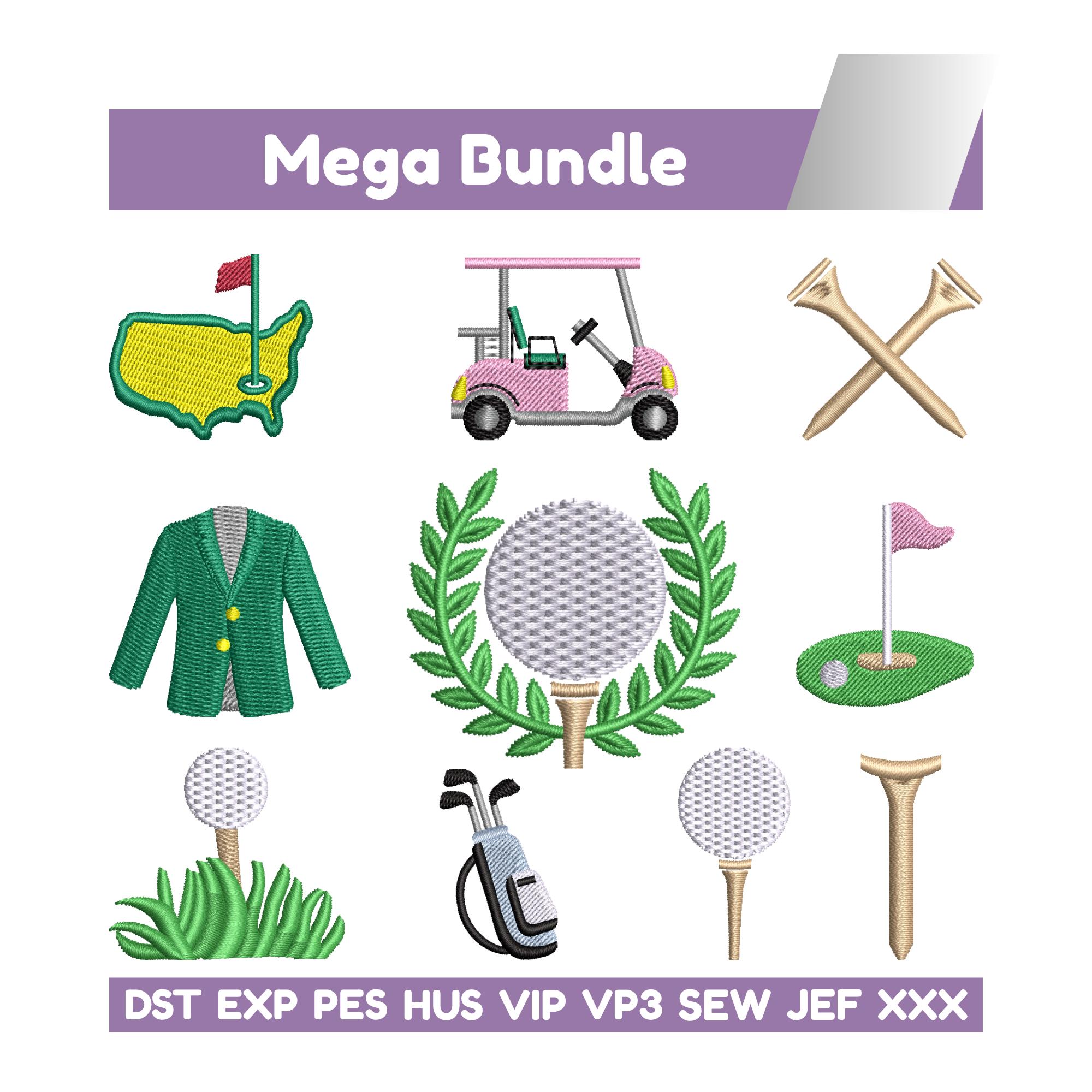 Golf club embroidery - Etsy 日本