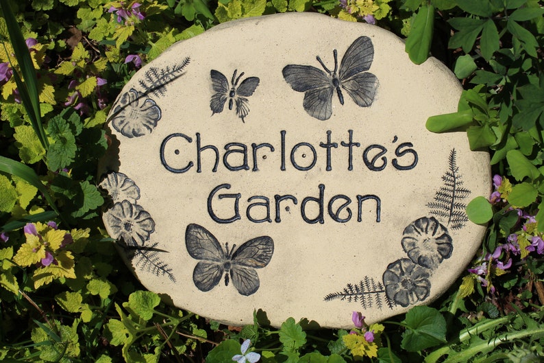 Custom Garden Stone In Your Own Words Personalized Outdoor Image 0