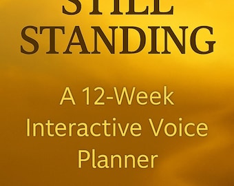 Interactive Voice Guided Journal: 12-Week Mental Health Planner (PDF Download)