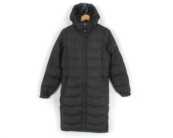 Berghaus Down 600 Long Puffer Jacket Womens Coat Black Size 12