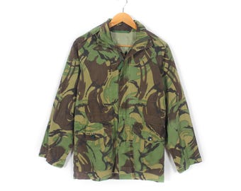 Bata cortavientos vintage de las fuerzas de cadetes del ejército británico 160/84