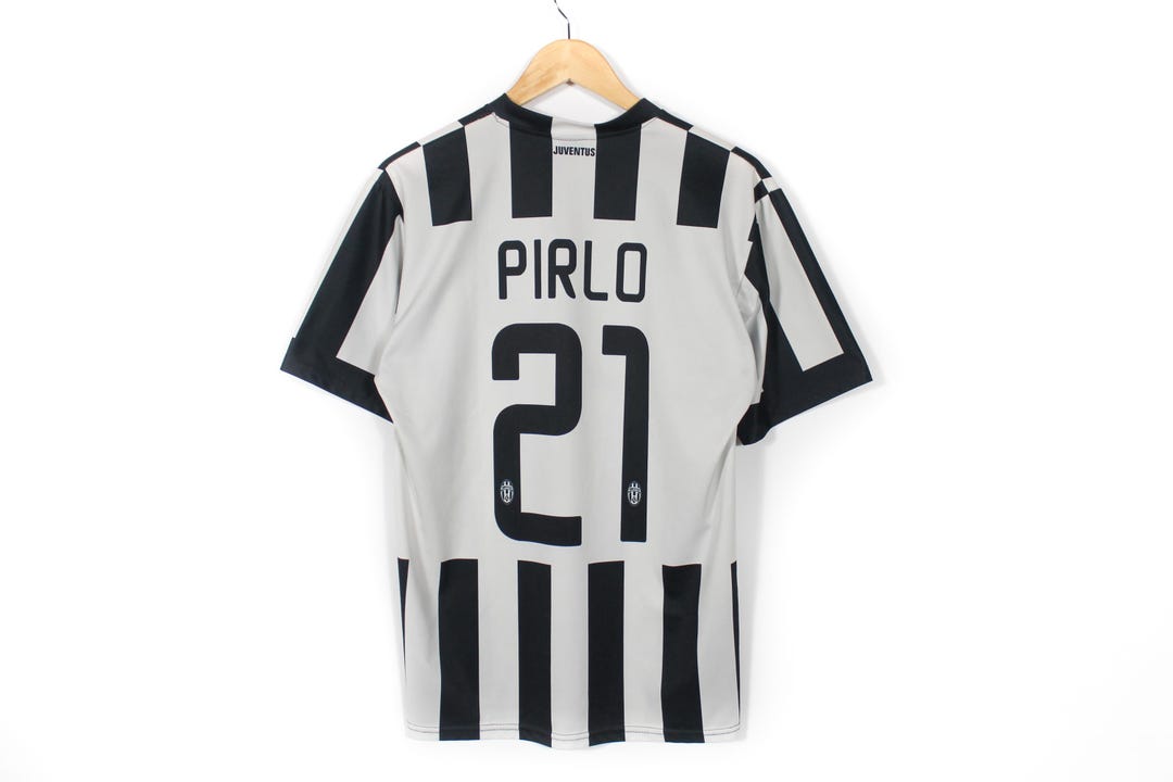 Vintage Juventus PIRLO #21 Football Jersey Size M - Etsy