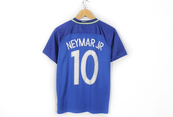 Nike Neymar Jr 2016 Brazil National Team Jersey Soccer Shirt Mens