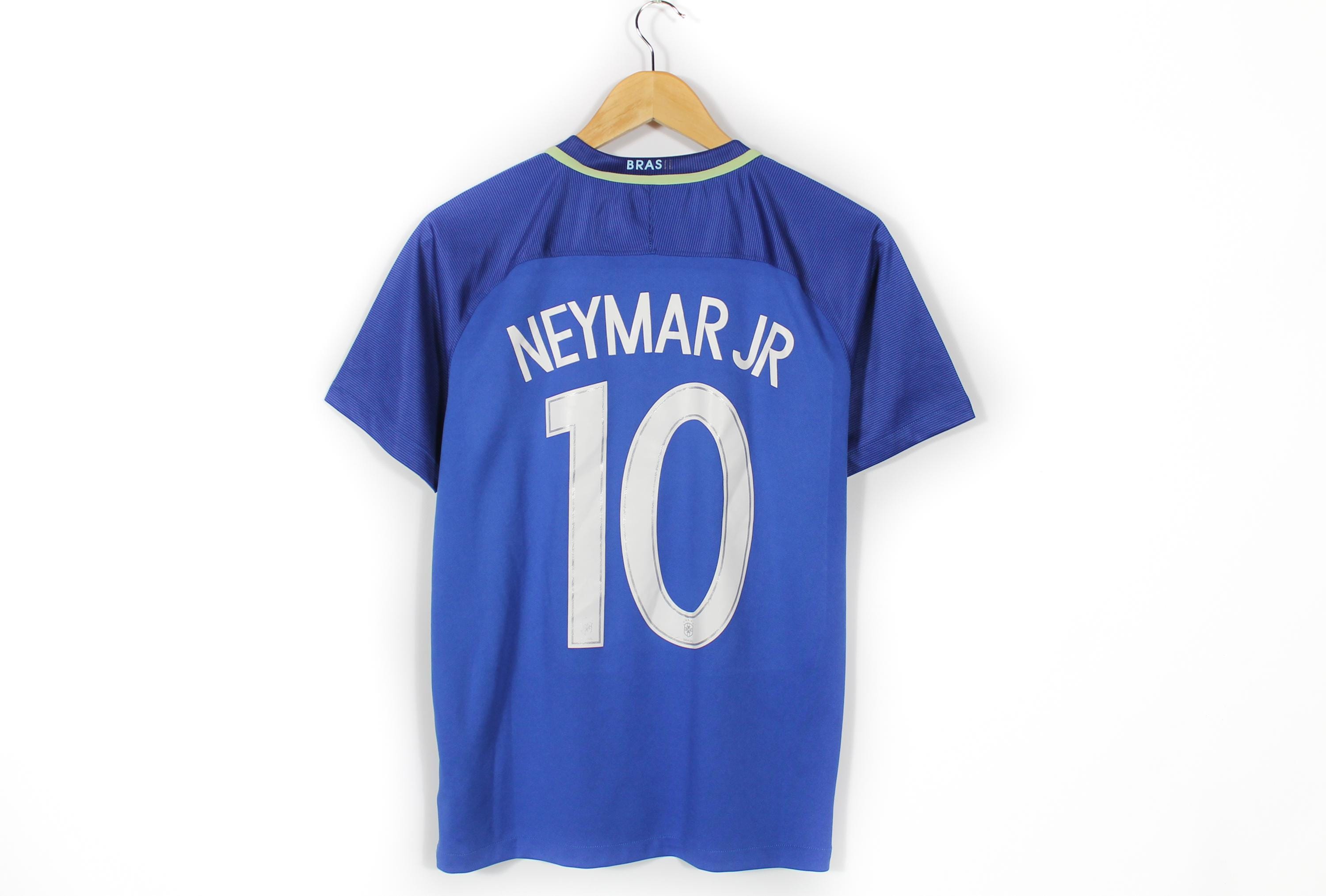 Nike Neymar Jr 2016 Brazil National Team Jersey Soccer Shirt Mens