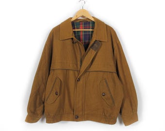 Vintage ORATOP Of Finland Classic Man Wool Jacket Hunting Outdoor Brown Size 52