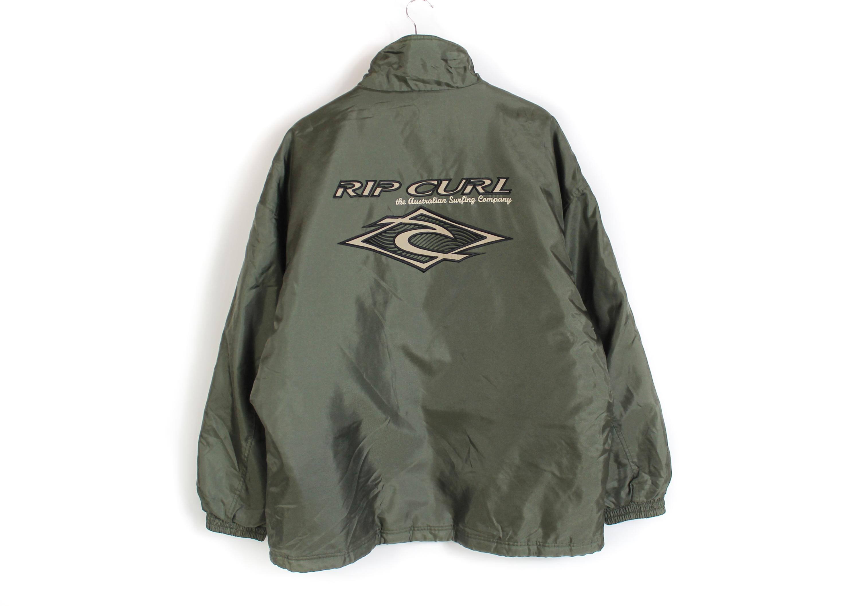 Vintage RIP CURL Surfing Australia Jacket Embroidered Logo 90s