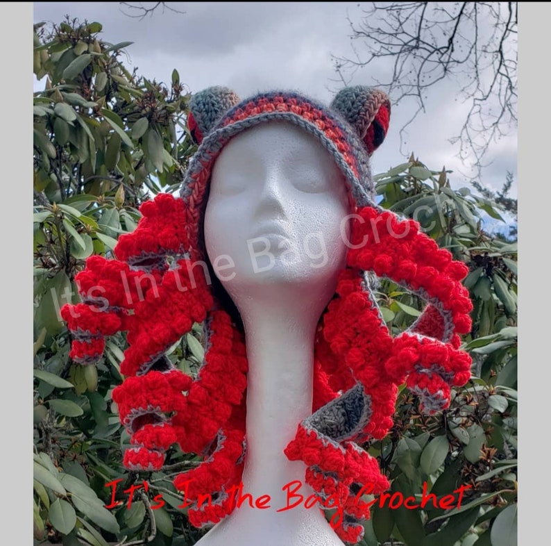 Octopus/Twisted Kraken Hat Etsy