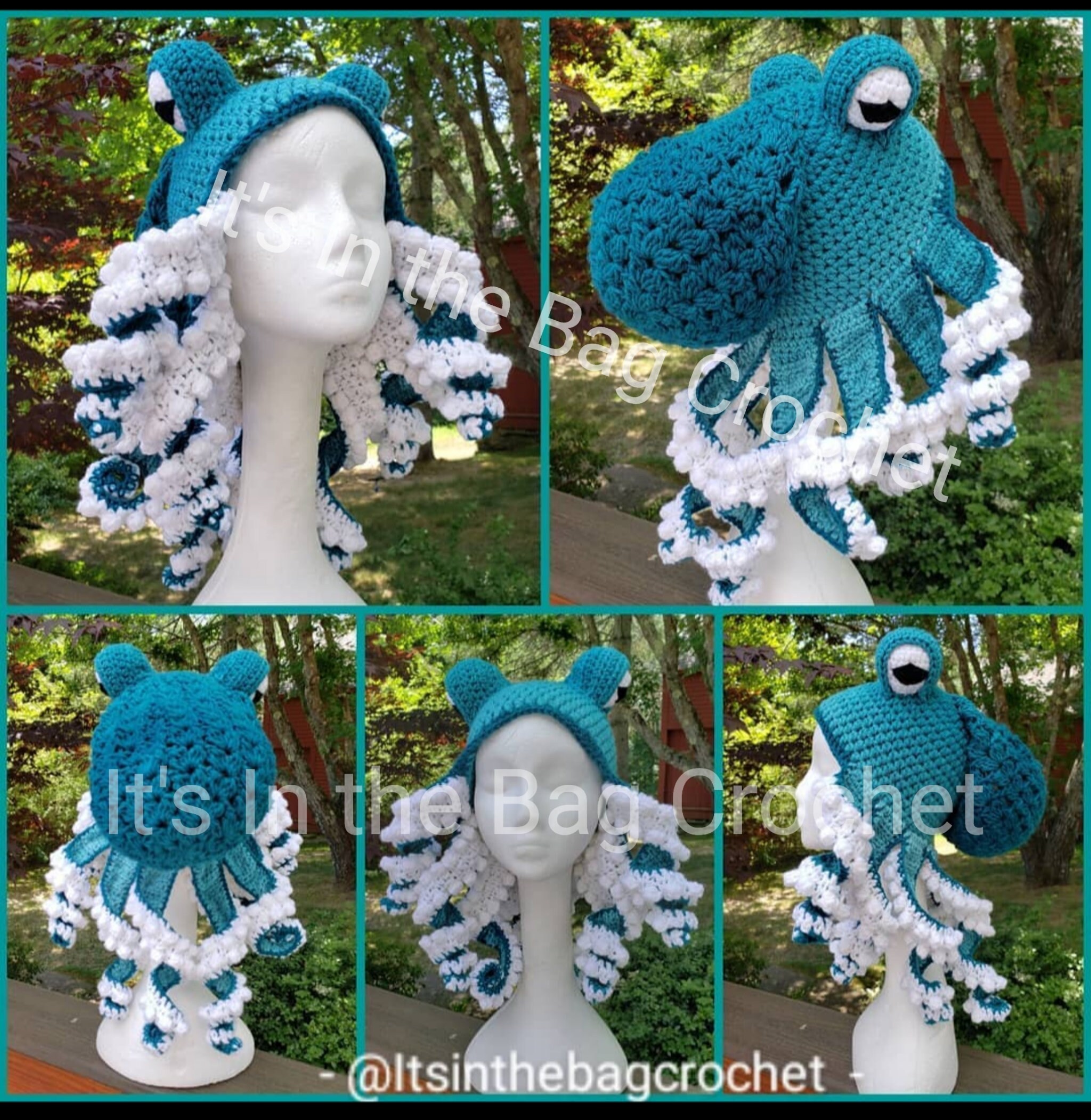 Octopus/twisted Kraken Hat - Etsy Canada