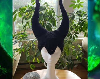 Mistress of Evil Crochet Hat