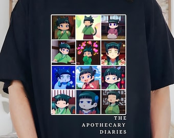 Apothecary Diaries Maomao, Maomao Shirt, Jinshi, Manga Tee, Anime Lover Gift