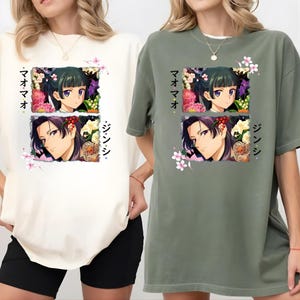 Camiseta de Maomao y Jinshi de Apothecary Diaries, camiseta de manga anime imagen 12