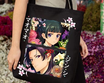 Bolso de mano de Maomao Jinshi de Apothecary Diaries, regalo para fans del anime y el manga.