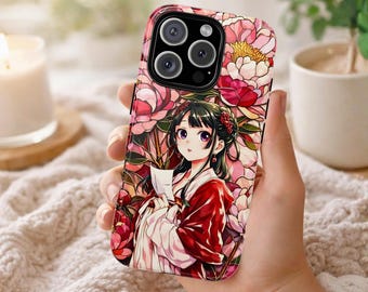 Funda para teléfono de anime Maomao de Apothecary Diaries, iPhone, Samsung, Pixel