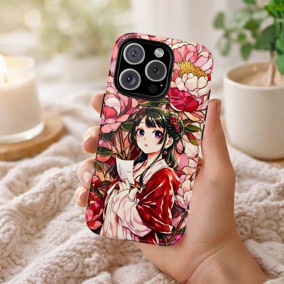 Apothecary Diaries Maomao Anime Phone Case, iPhone, Samsung, Pixel Cover