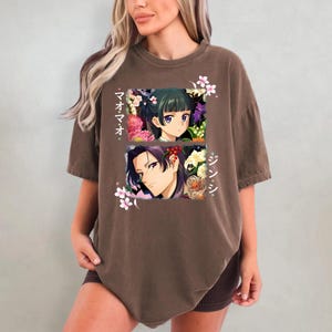 Camiseta de Maomao y Jinshi de Apothecary Diaries, camiseta de manga anime imagen 3