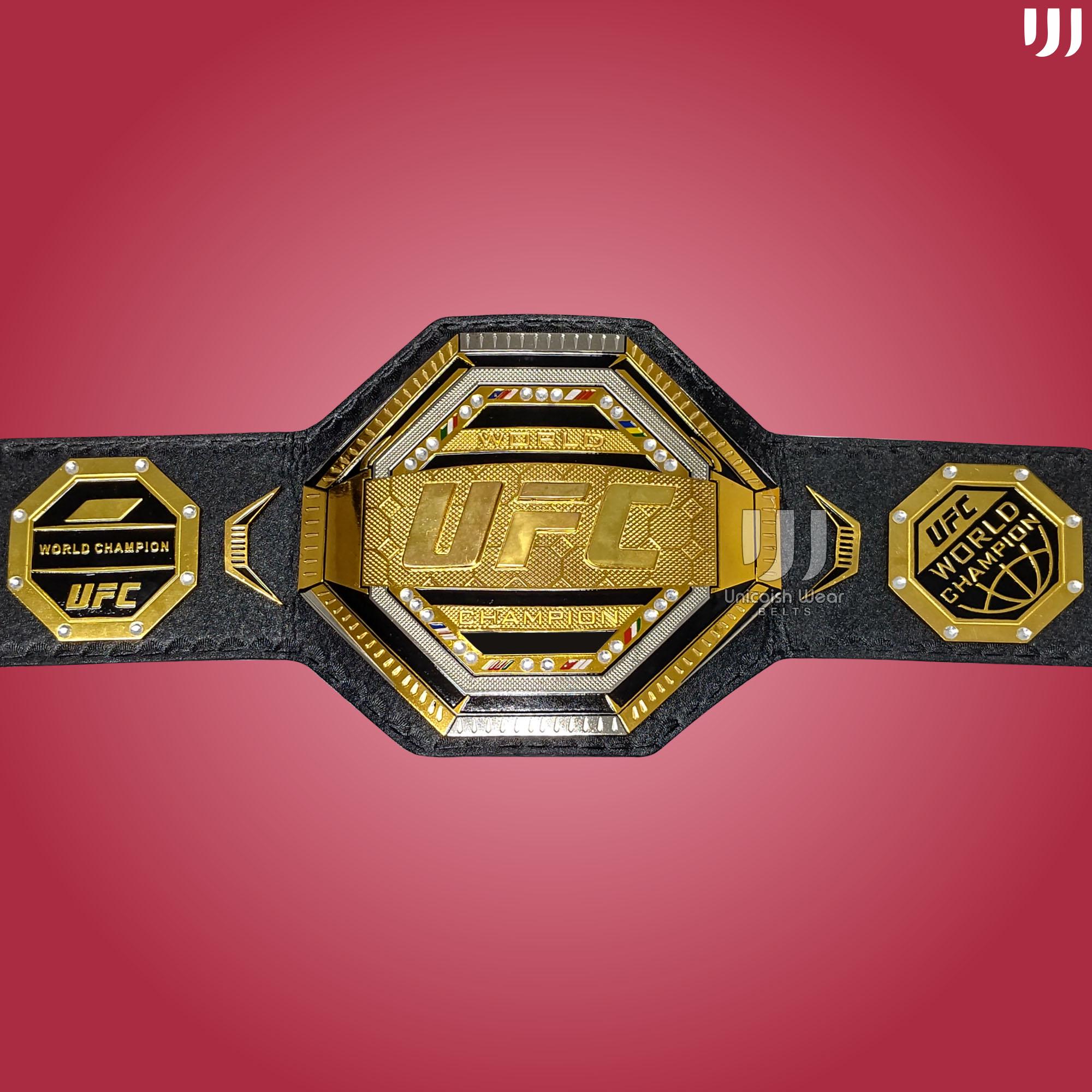 キッズ UFC レガシー チャンピオンシップベルト - 本革、真鍮プレート