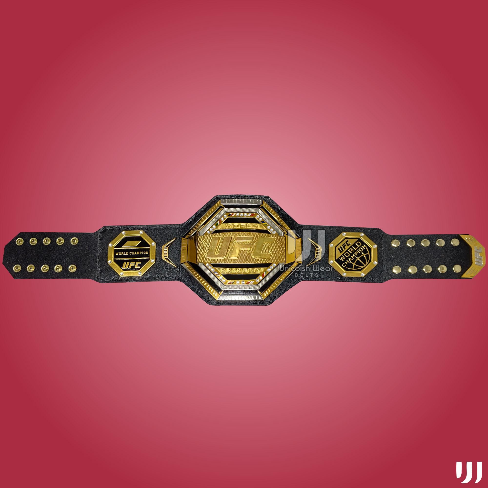 キッズ UFC レガシー チャンピオンシップベルト - 本革、真鍮プレート