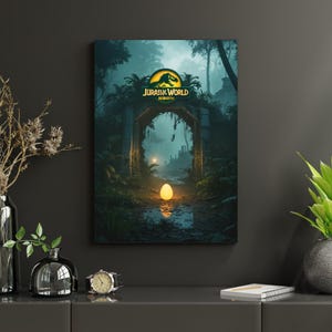 Jurassic World Rebirth Digital Poster Bundle – 3-in-1 High-Resolution Collector’s Edition Wall Art (PDF & JPEG)