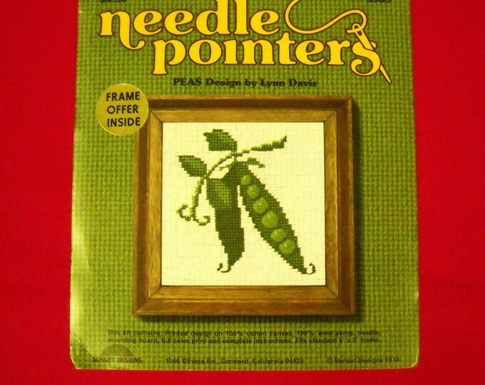 VINTAGE NEEDLEPOINT KIT Etsy